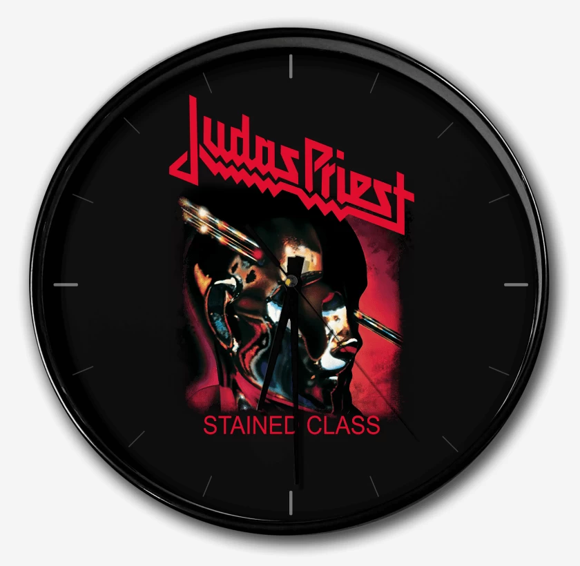 Reloj Negro de Stained Class