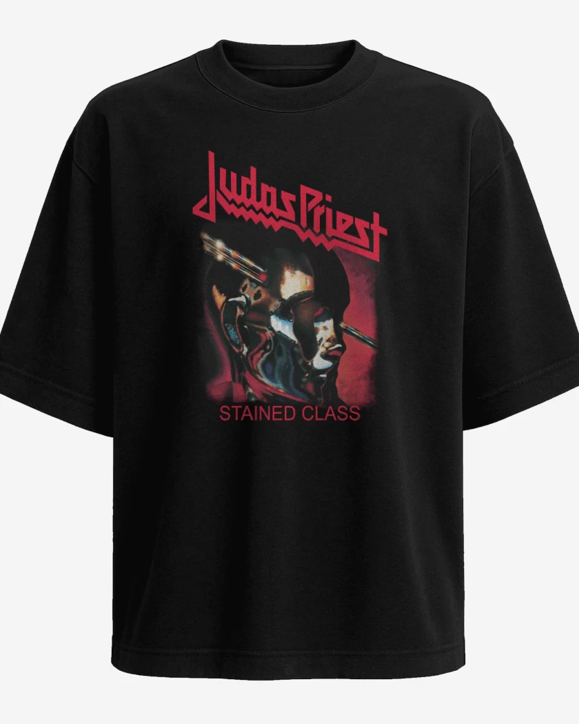 Polera Oversize Negro de Stained Class
