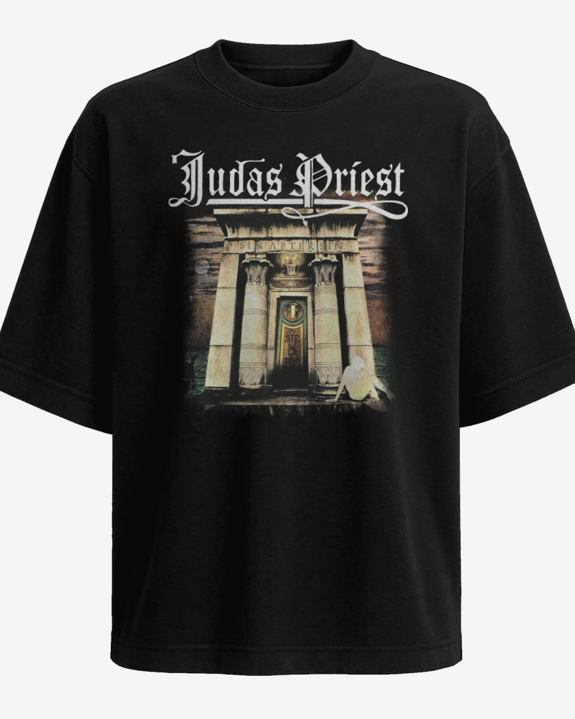 Polera Oversize Negro de Sin After Sin