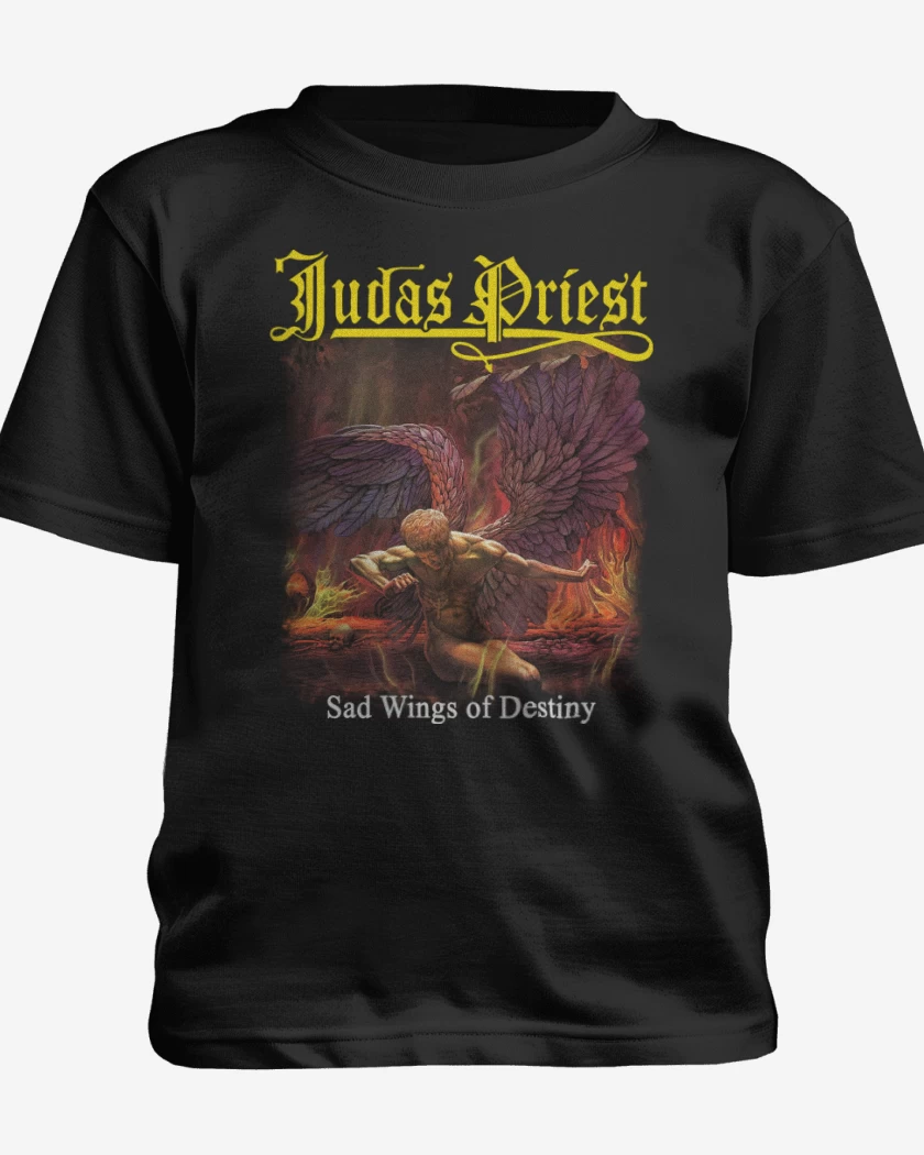 Polera de niño Negro de Sad Wings of Destiny