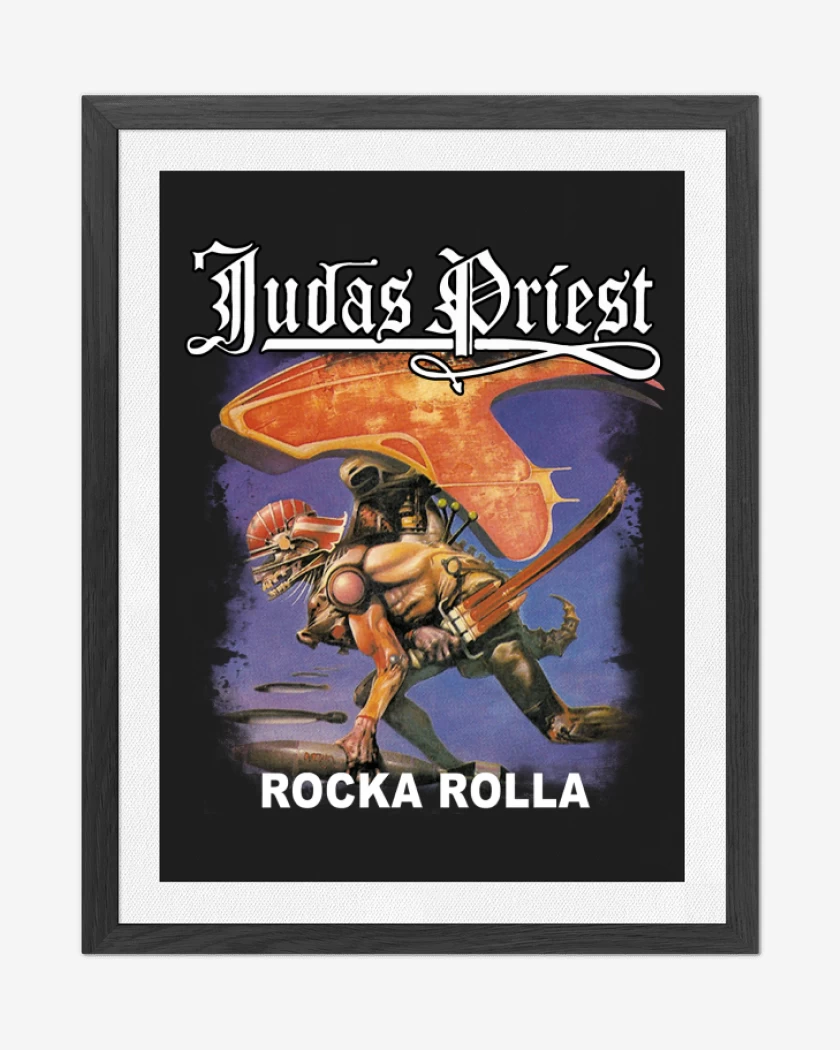 Cuadro decorativo Negro de Rocka Rolla 2
