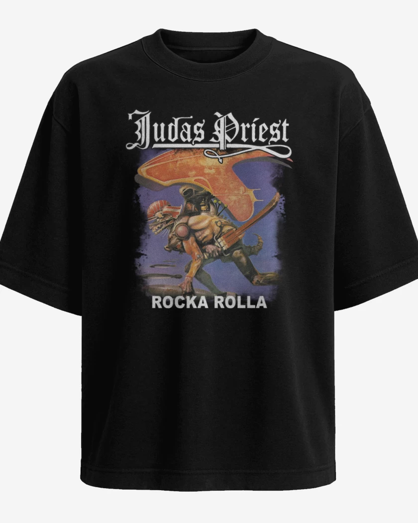 Polera Oversize Negro de Rocka Rolla 2