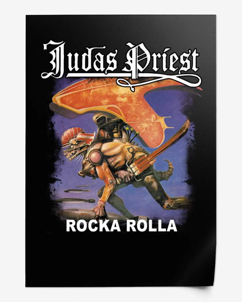 Print Negro de Rocka Rolla 2