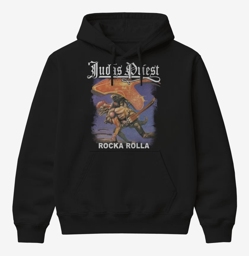 Poleron Canguro básico Negro de Rocka Rolla 2