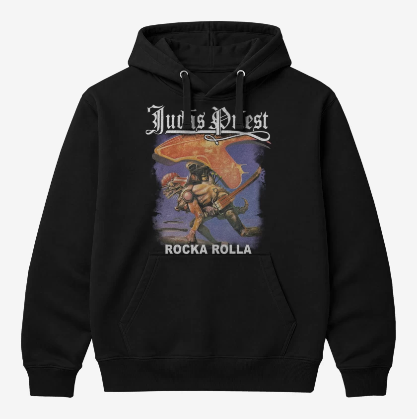 Polerón Canguro Negro de Rocka Rolla 2