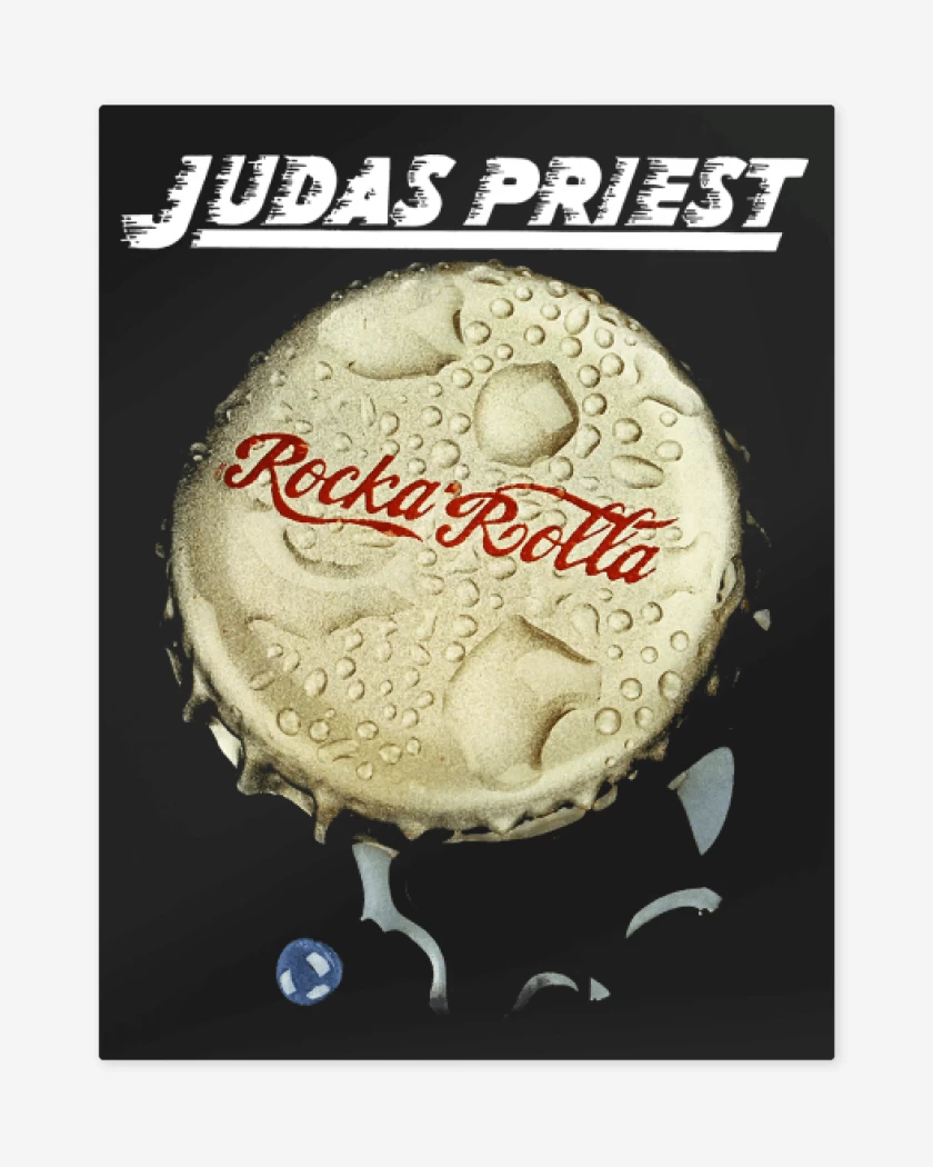 Print metalico Negro de Rocka Rolla