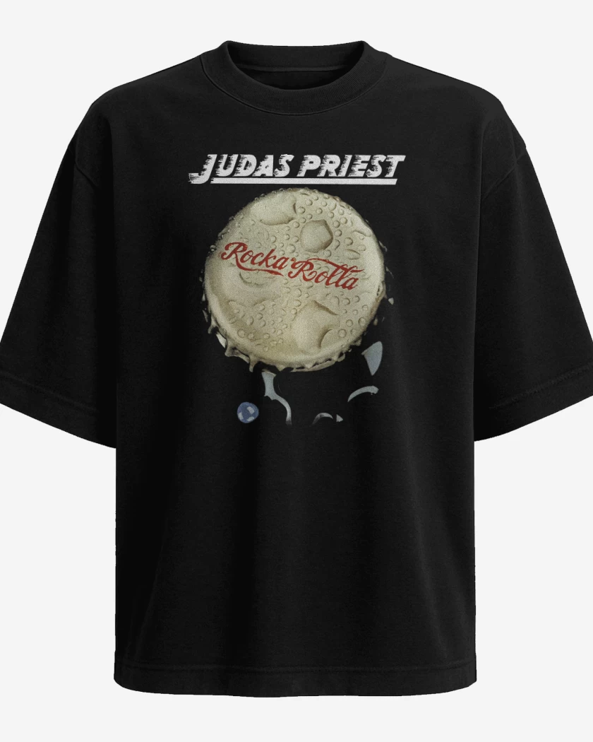 Polera Oversize Negro de Rocka Rolla