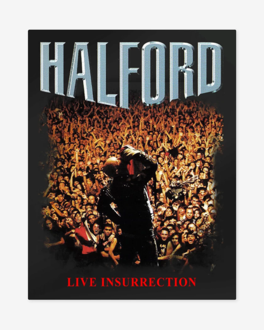 Print metalico Negro de Live Insurrection