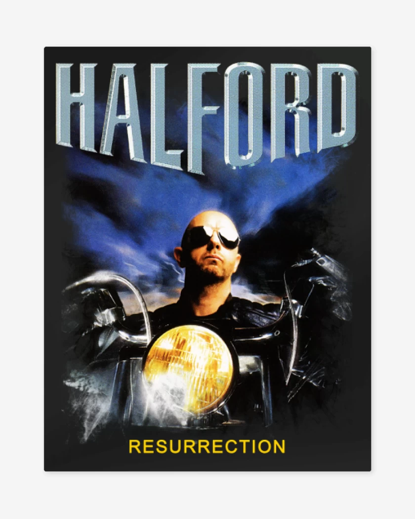 Print metalico Negro de Resurrection