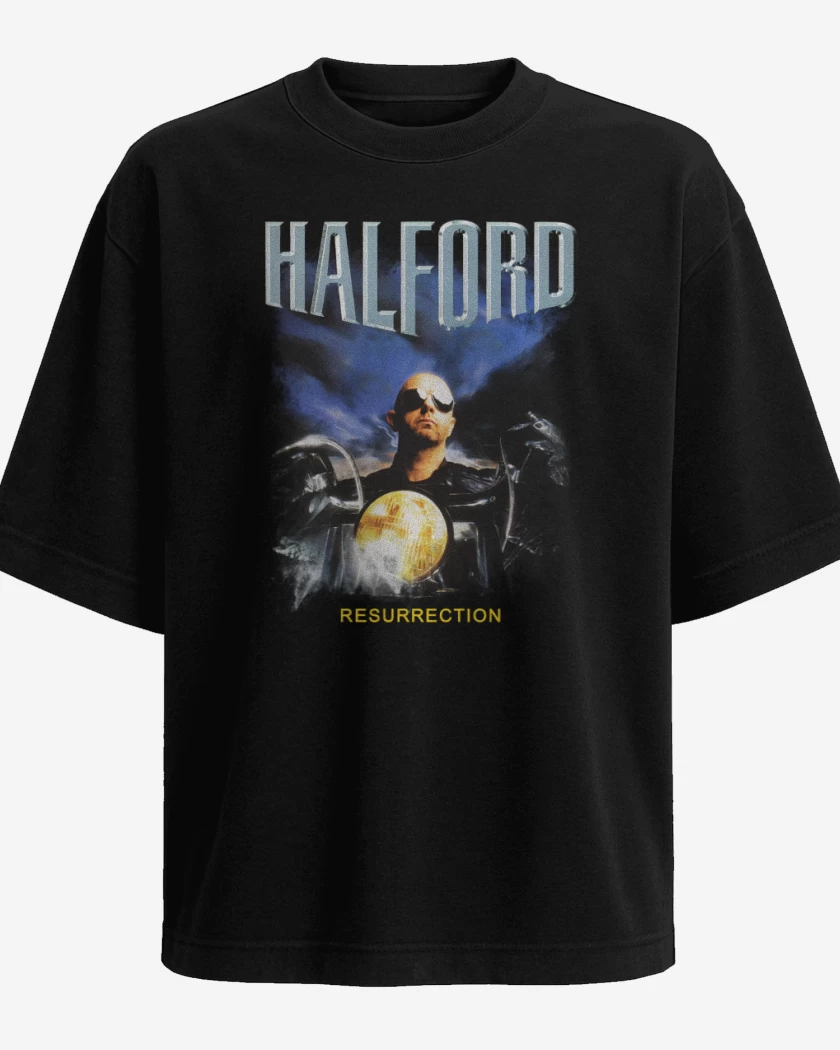 Polera Oversize Negro de Resurrection