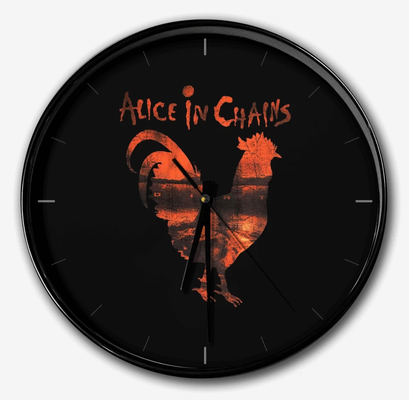 Reloj Negro de Rooster