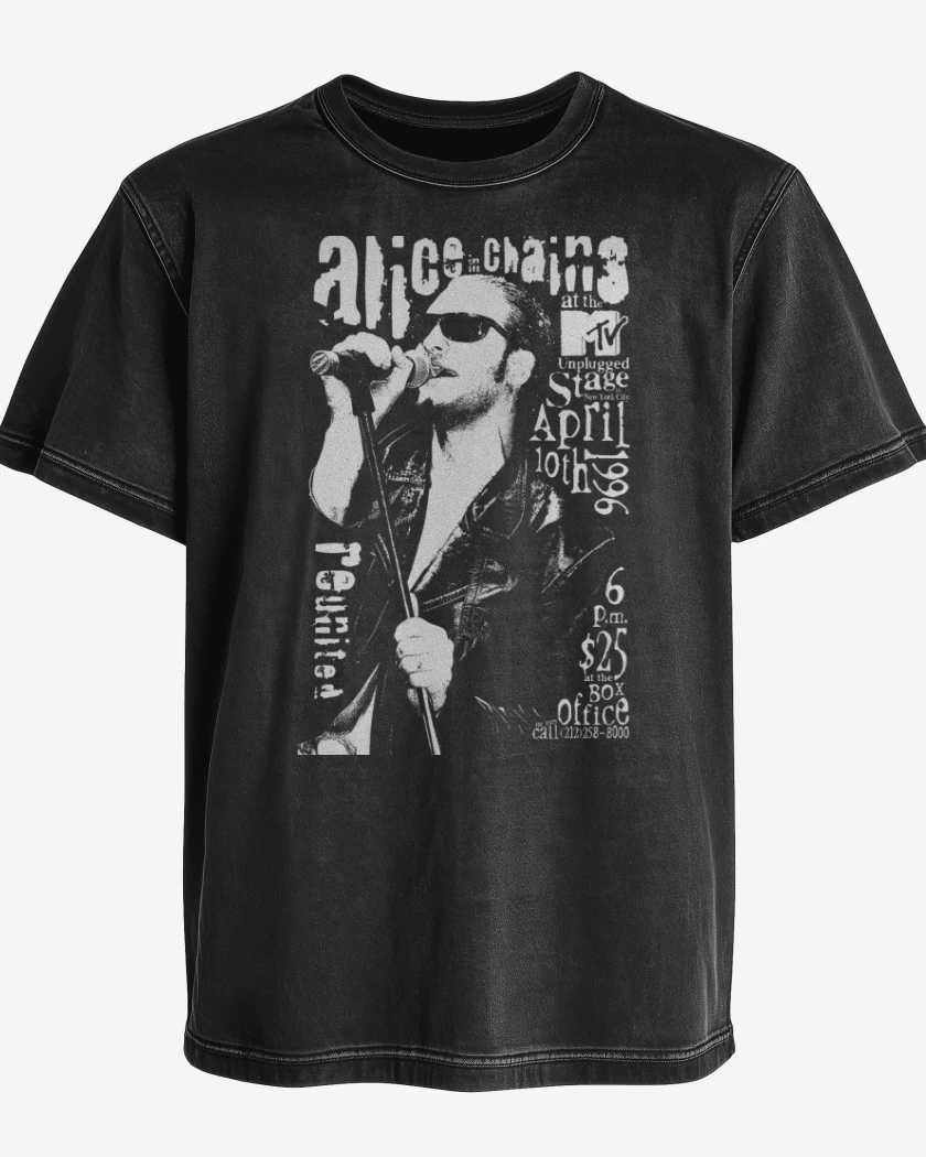 Polera desgastada Layne Staley
