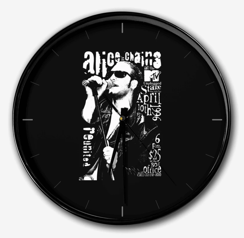 Reloj Negro de Layne Staley