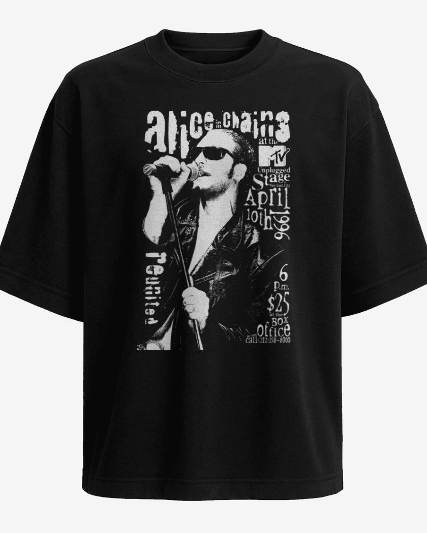Polera Oversize Layne Staley