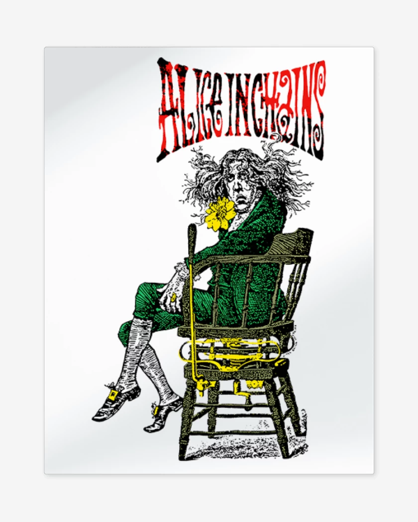 Print metalico Blanco de Angry Chair