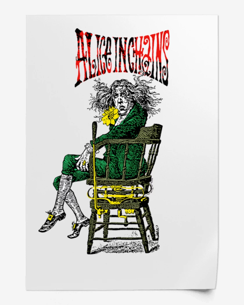 Print Angry Chair