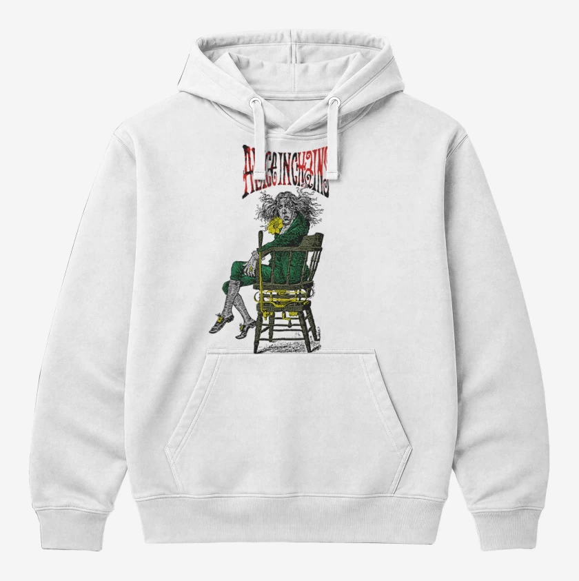 Polerón Canguro Blanco de Angry Chair