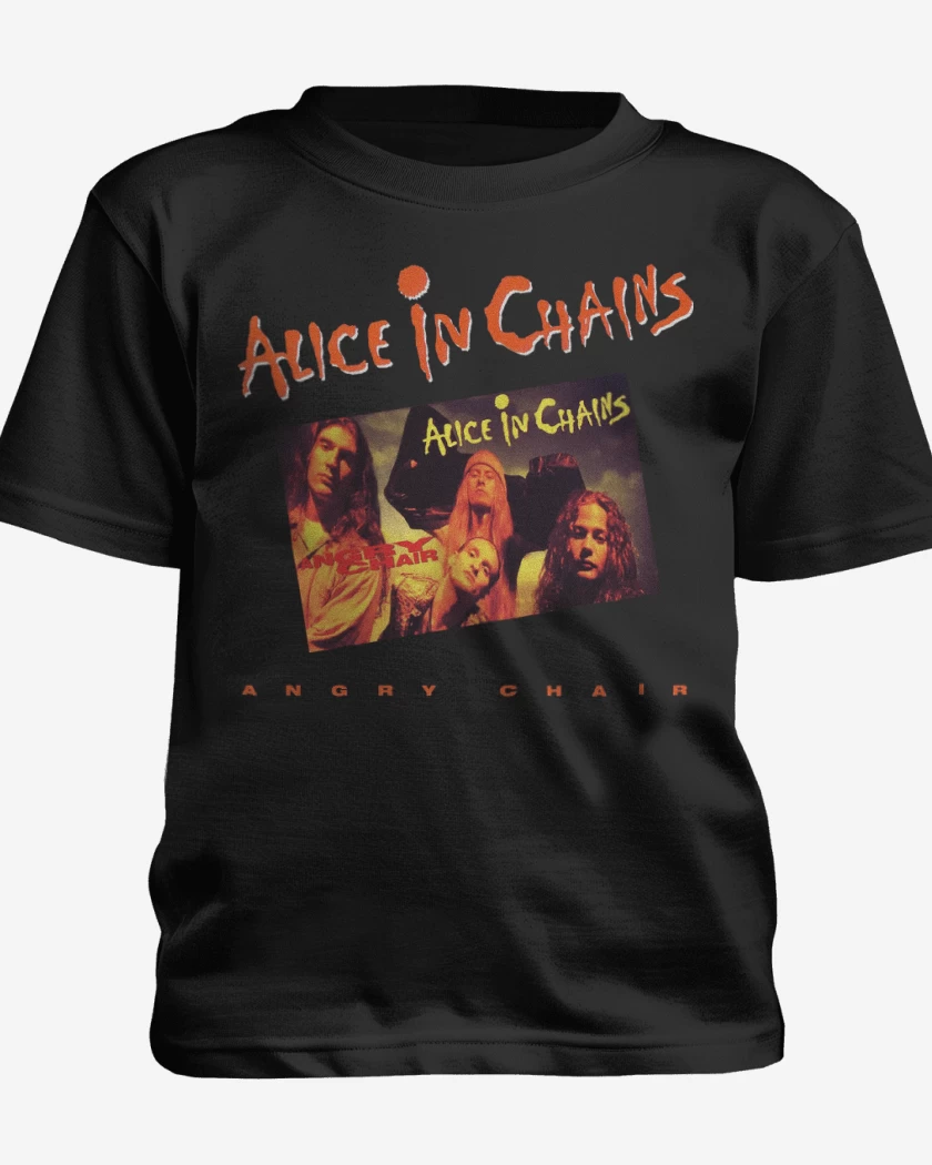 Polera de niño Negro de Angry Chair Single