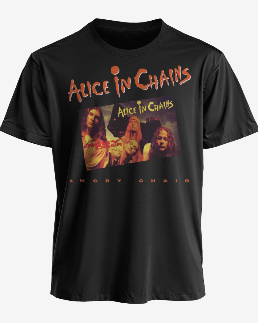 Polera premium Negro de Angry Chair Single