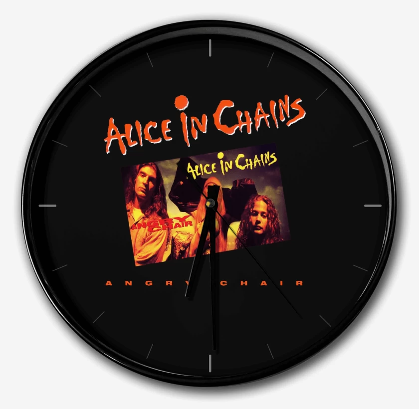 Reloj Negro de Angry Chair Single