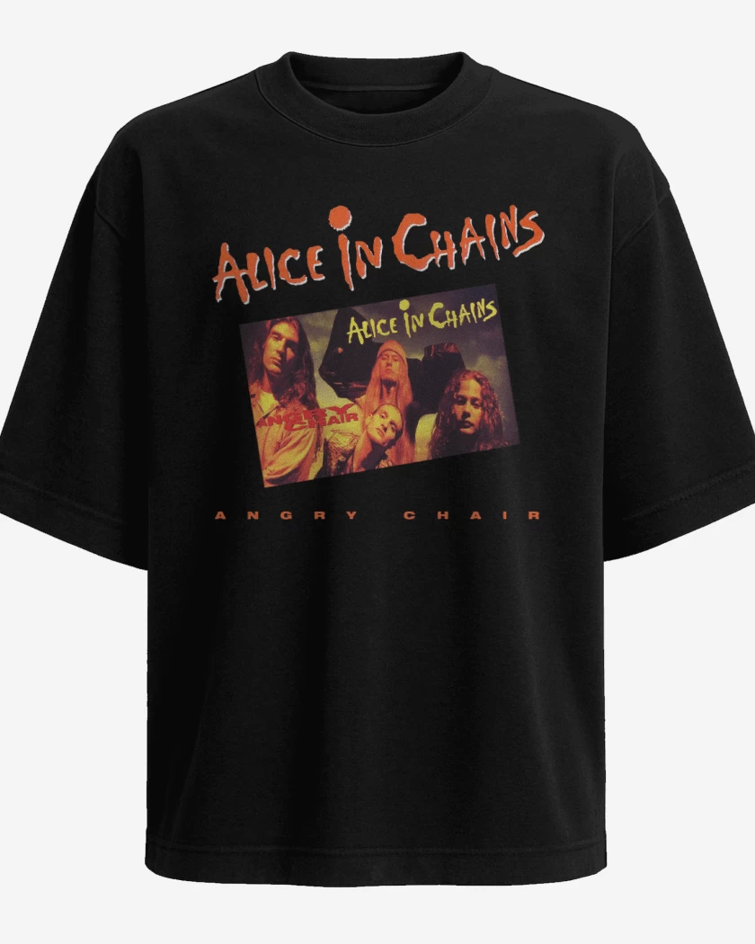 Polera Oversize Angry Chair Single