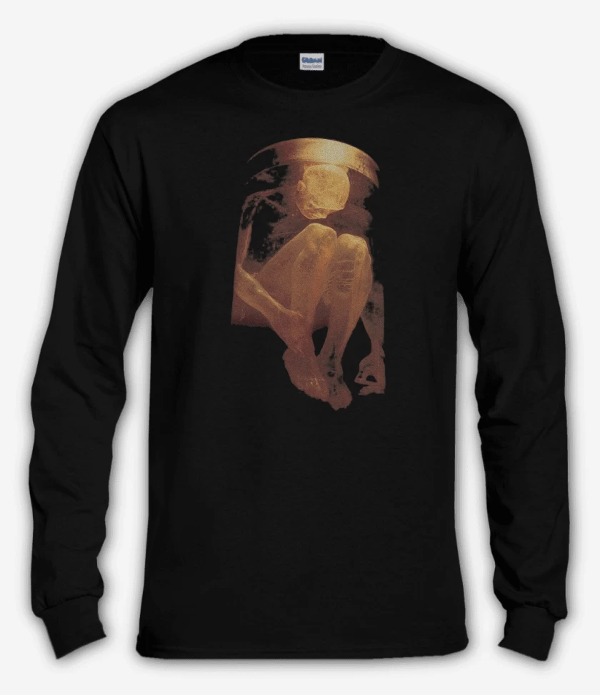 Polera manga larga Negro de Nothing Safe