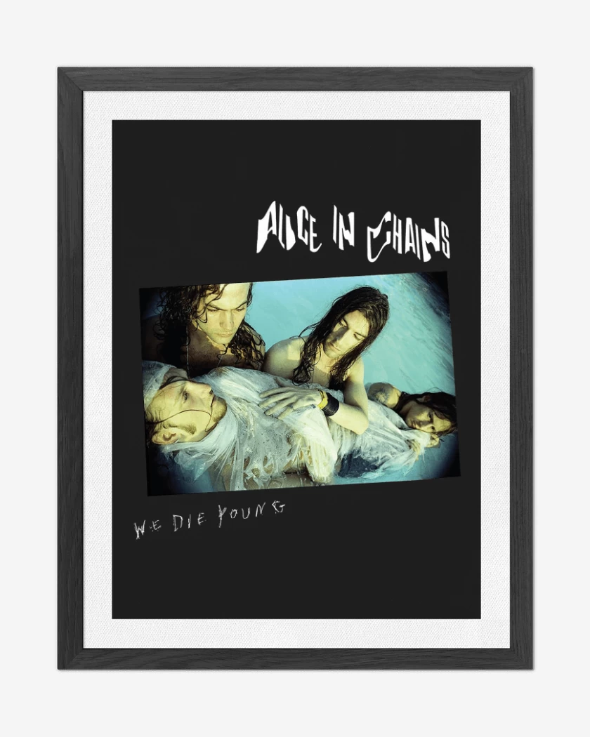 Cuadro decorativo Negro de We Die Young
