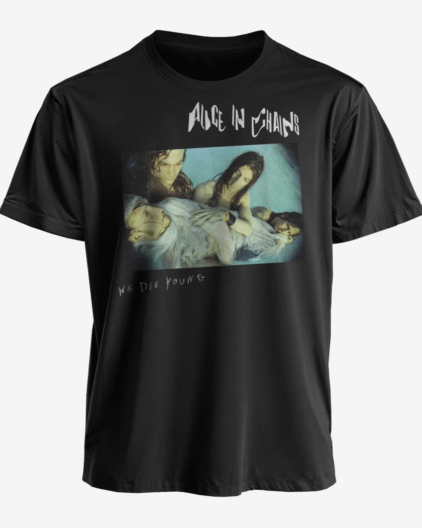 Polera premium Negro de We Die Young