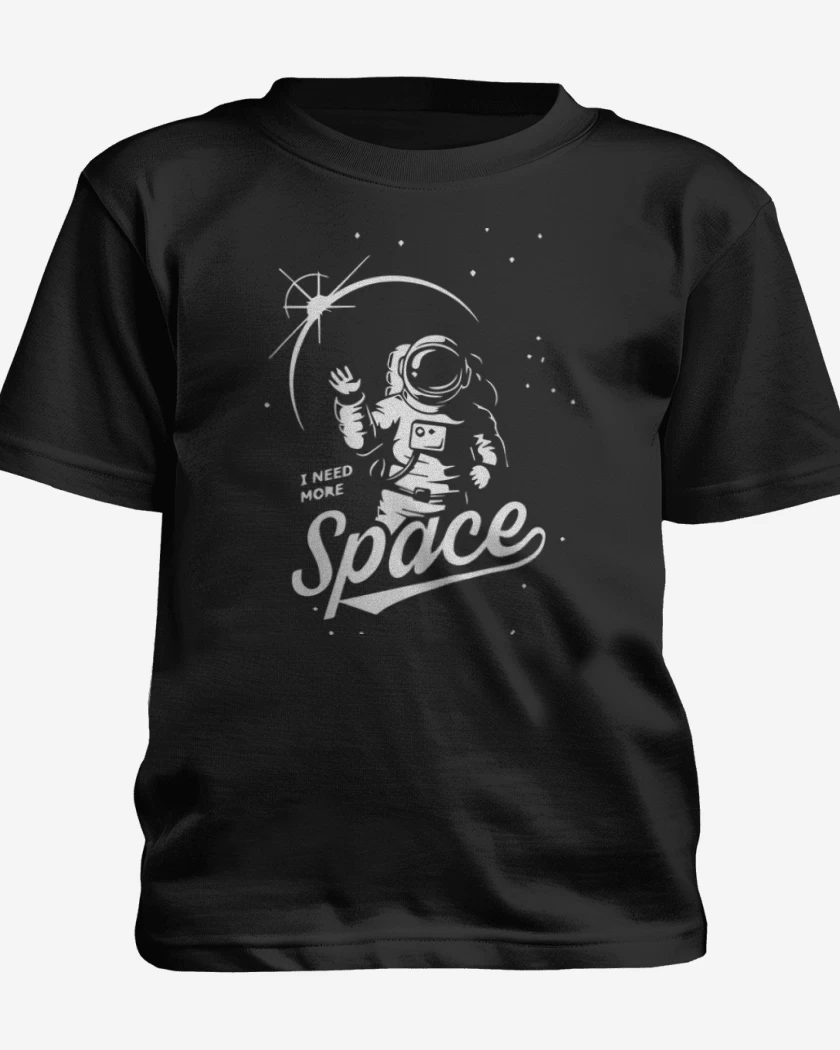 Polera de niño Negro de Space