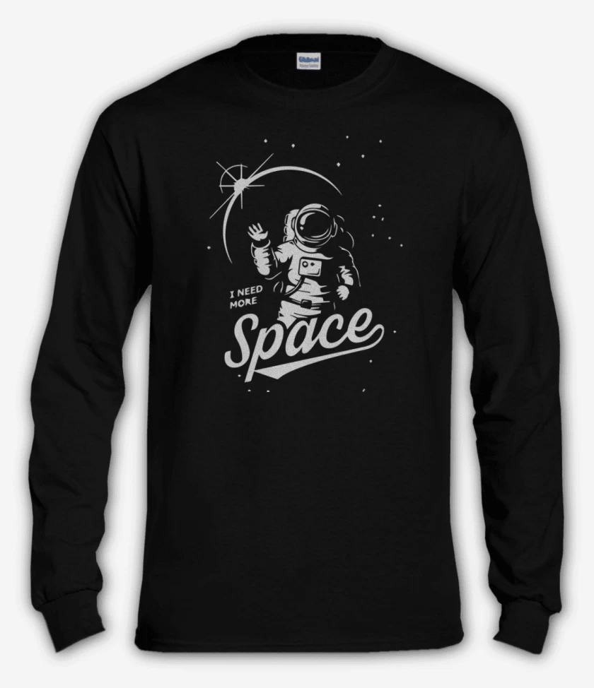 Polera manga larga Space