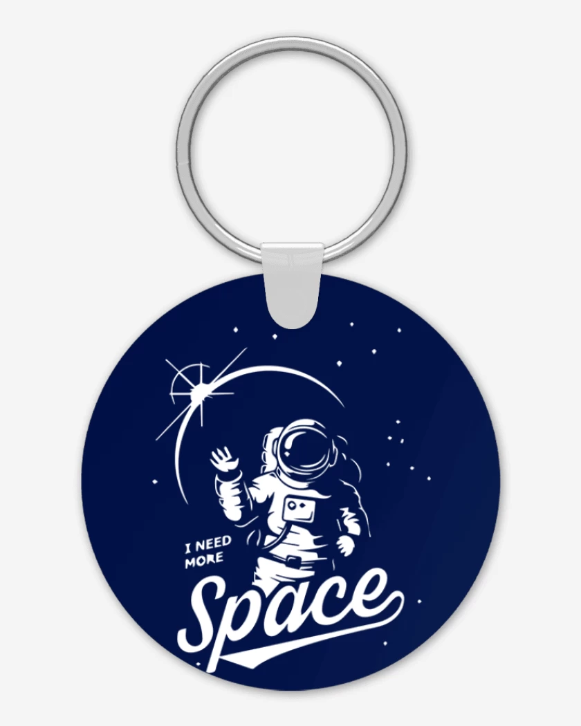 Llavero Azul Marino de Space