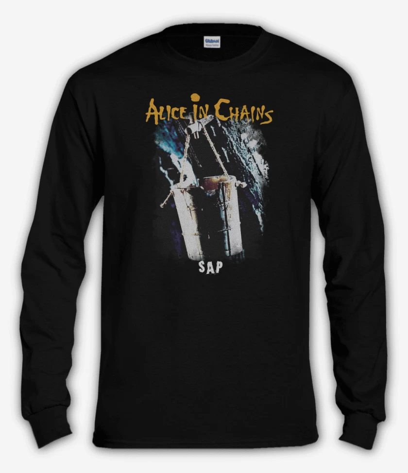 Polera manga larga Negro de SAP