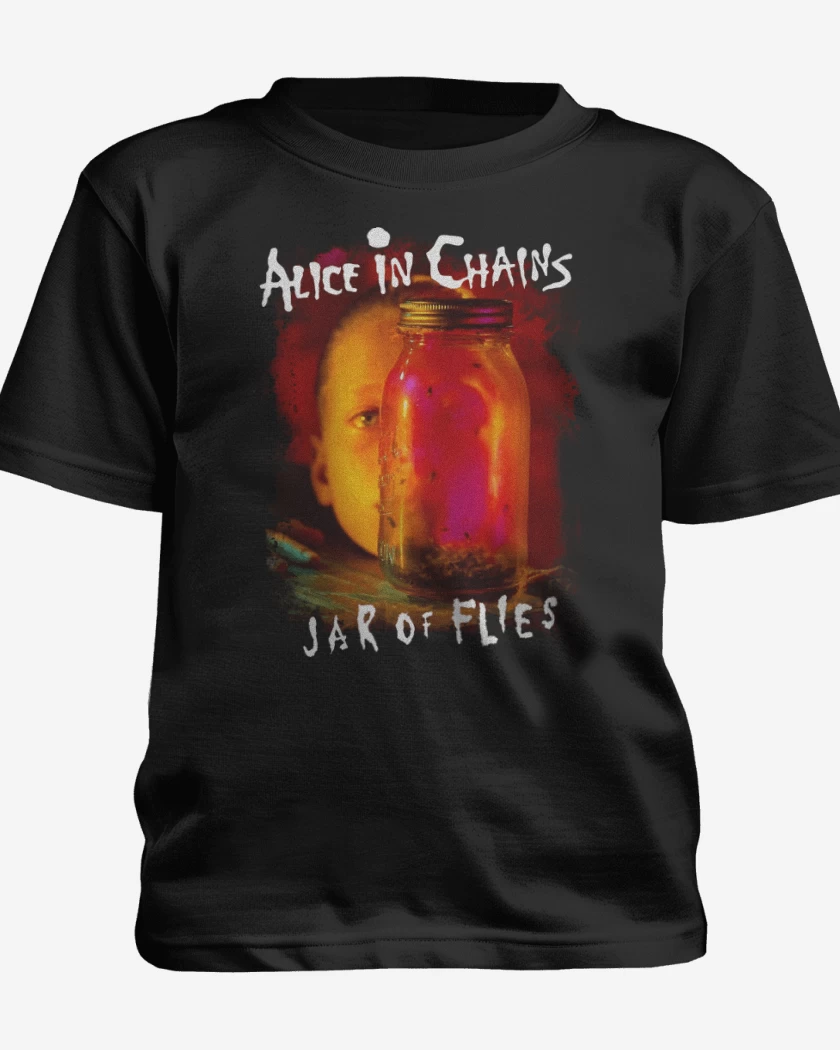 Polera de niño Negro de Jar of Flies
