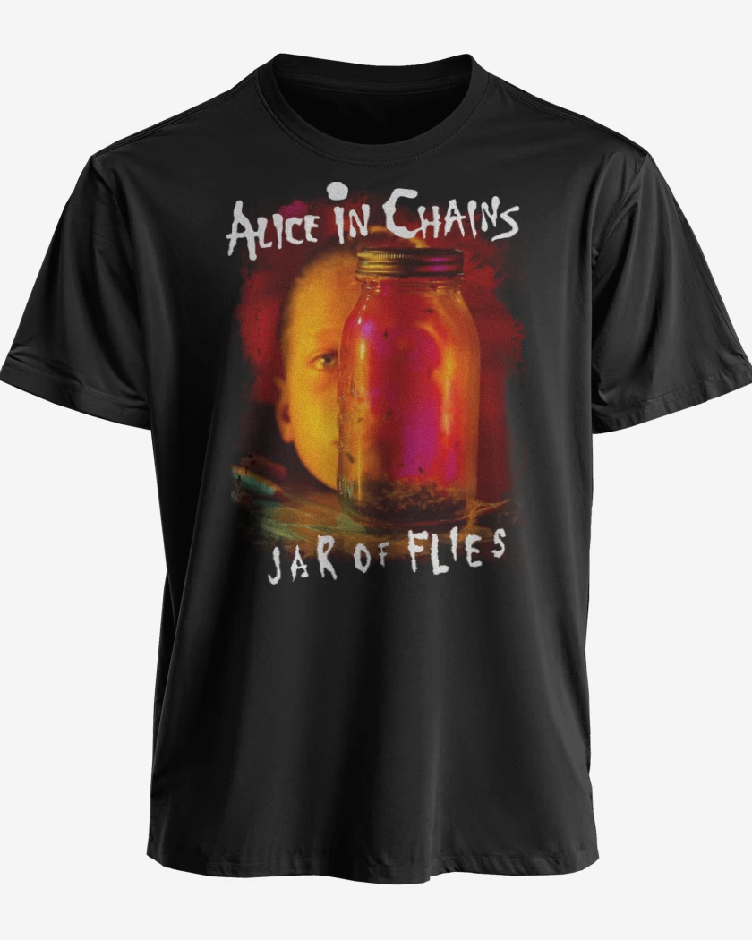 Polera premium Negro de Jar of Flies