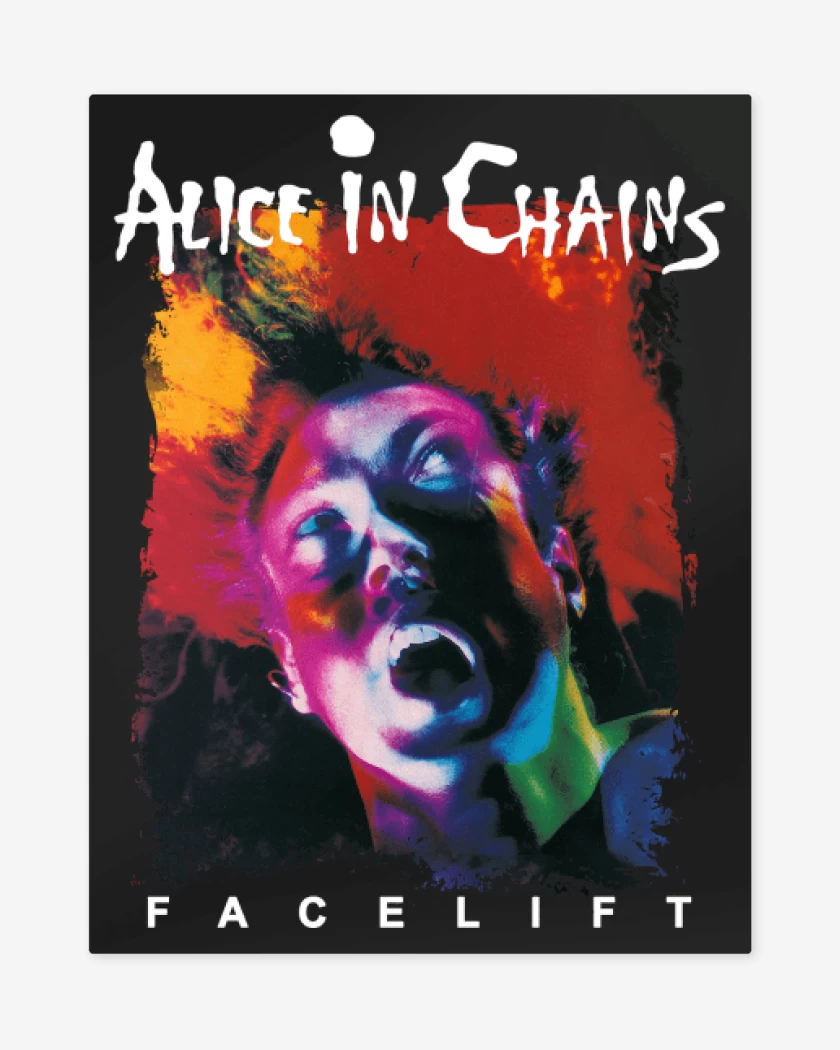 Print metalico Negro de Facelift