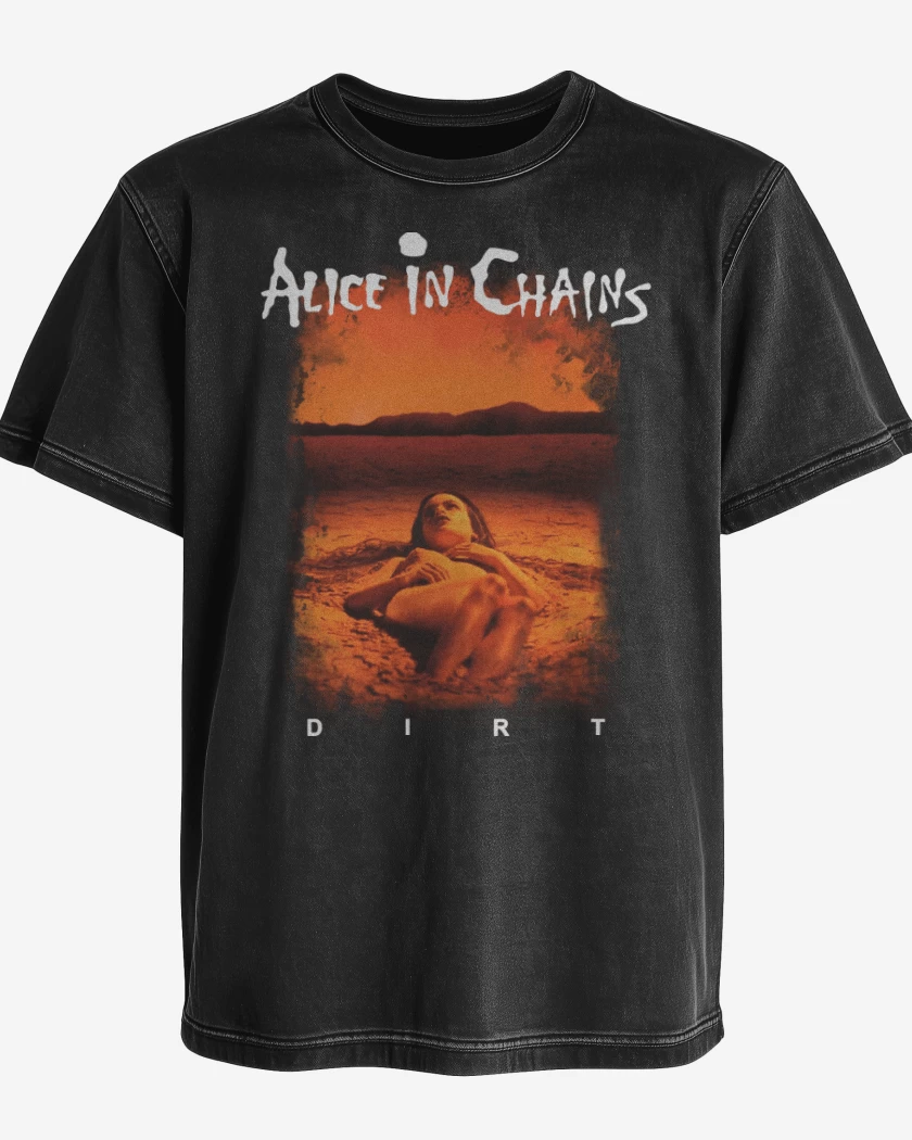 Polera desgastada Dirt