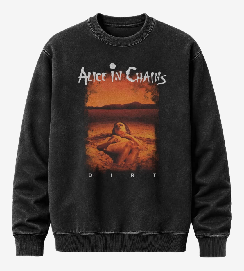 Poleron Polo Acid Wash Negro de Dirt