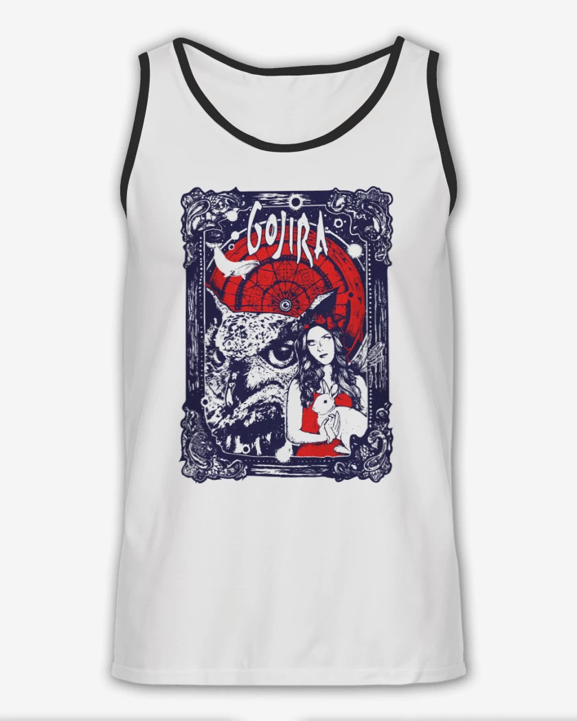 Sudadera Blanco de Gojira alice