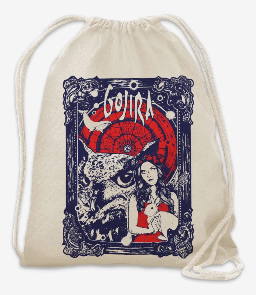 Mochila Blanco de Gojira alice