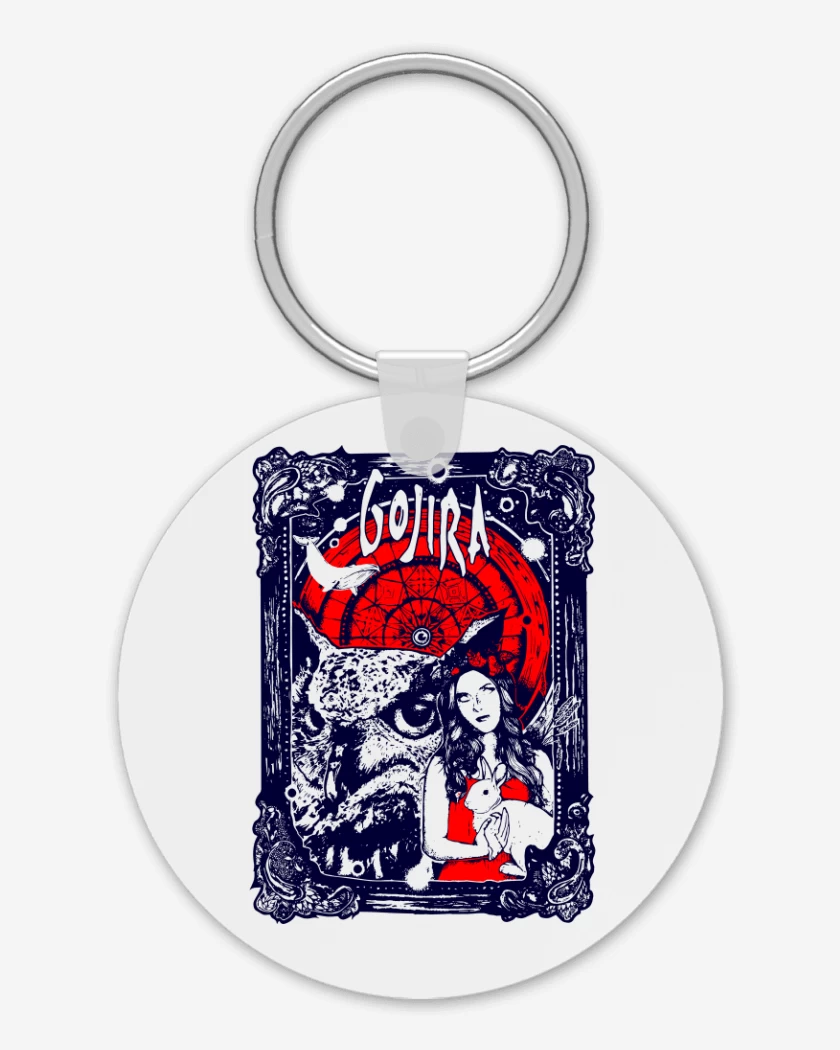 Llavero Blanco de Gojira alice
