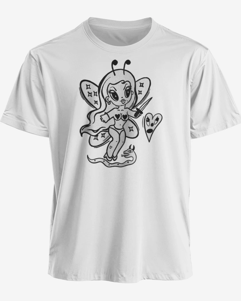 Polera premium Blanco de Bichota