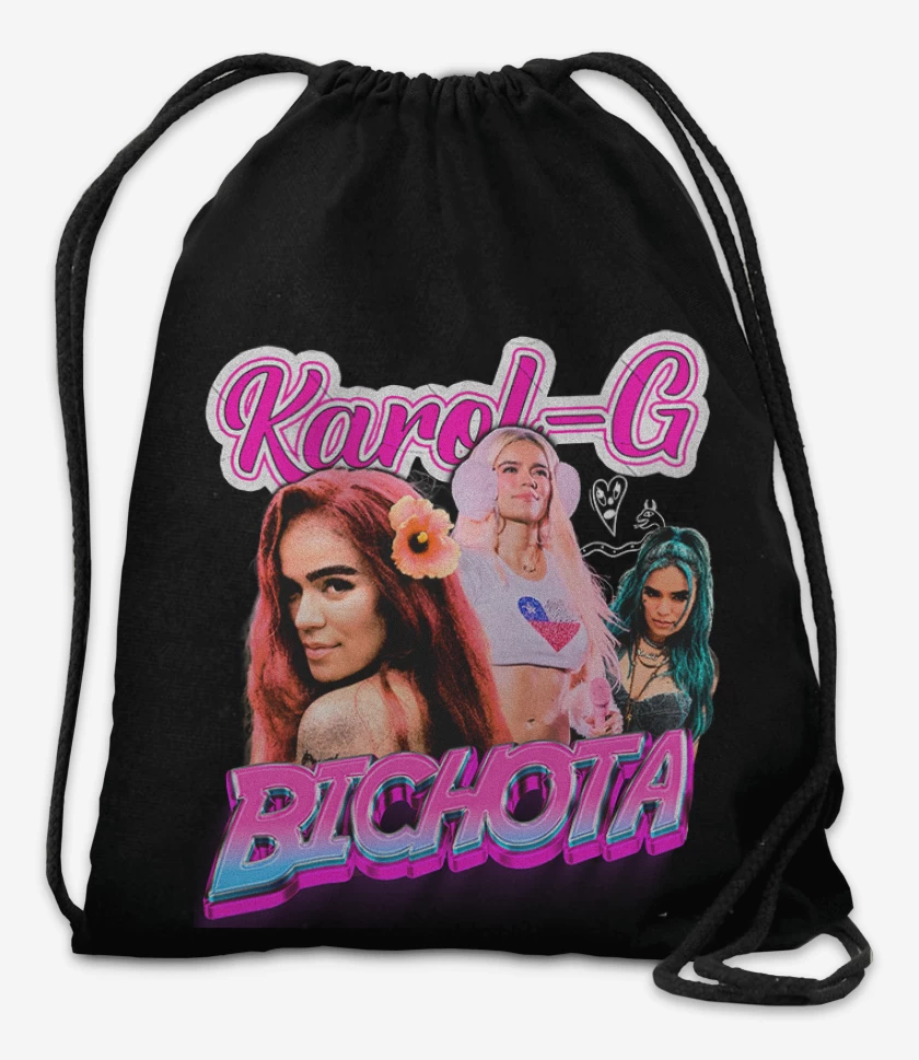 Mochila Negro de Karol G