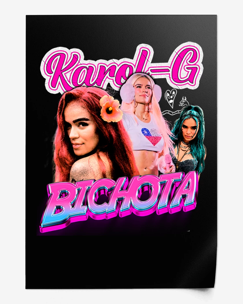 Print Negro de Karol G