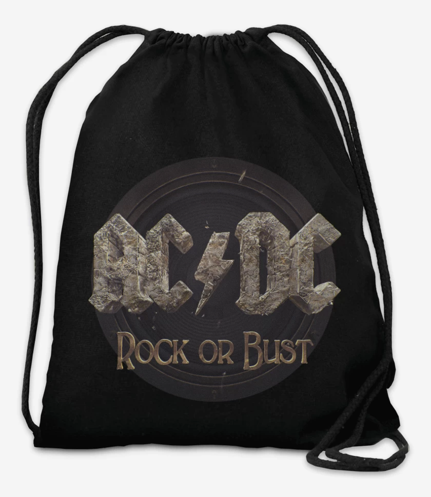 Mochila Negro de Rock or Bust