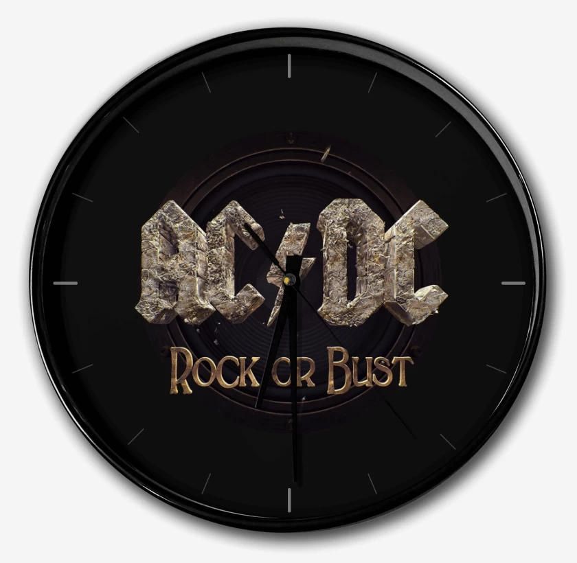 Reloj Negro de Rock or Bust