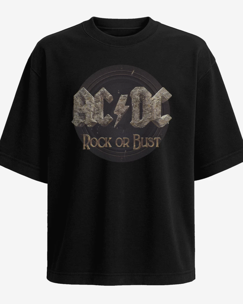 Polera Oversize Rock or Bust