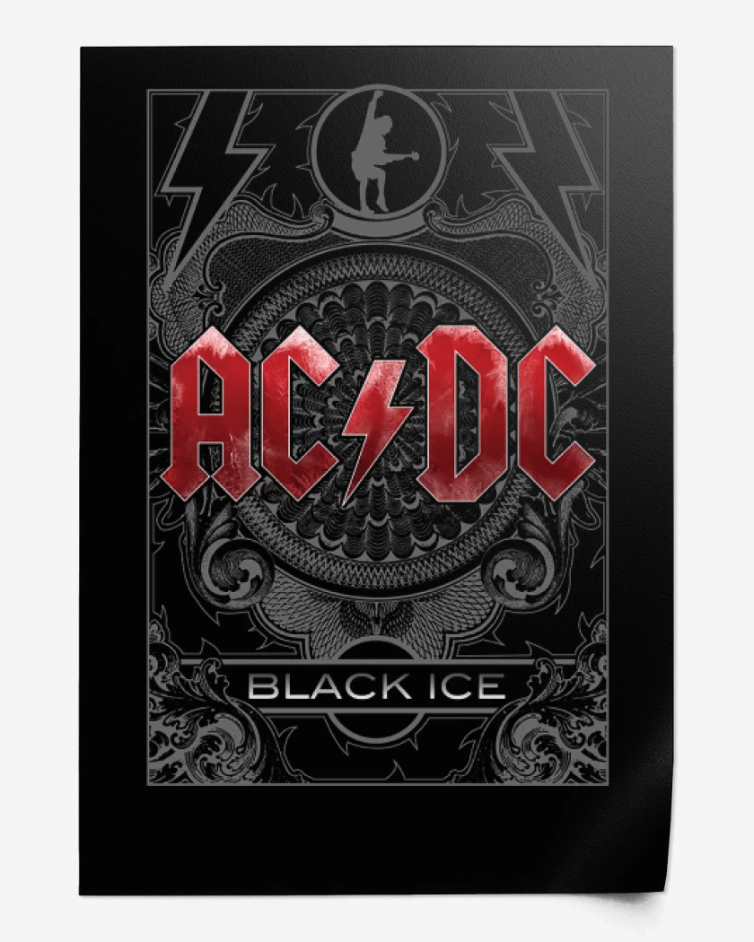 Print Black Ice