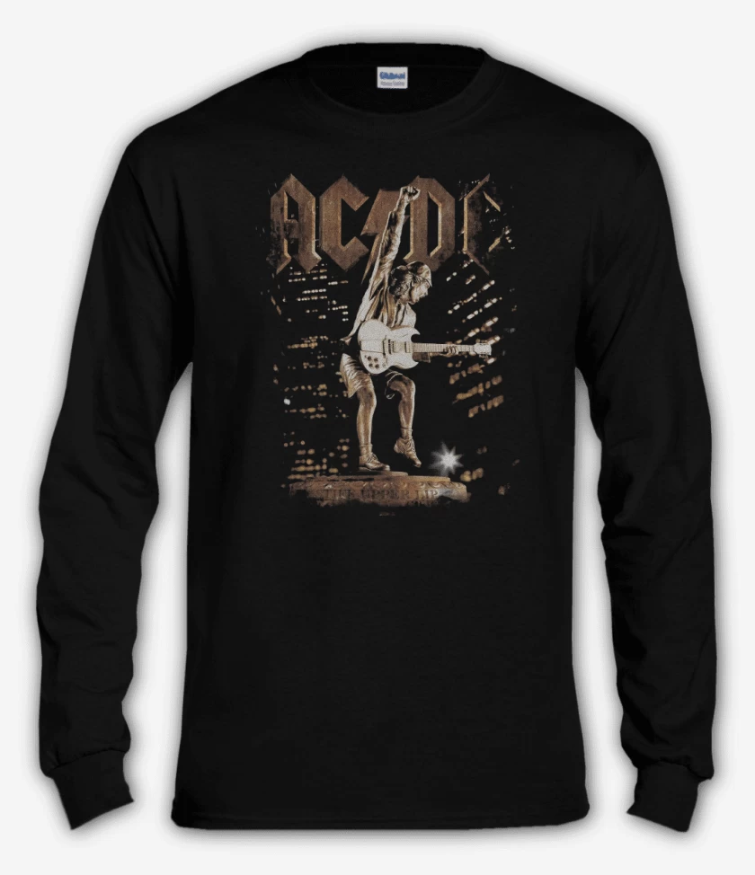 Polera manga larga Negro de Stiff Upper Lip 