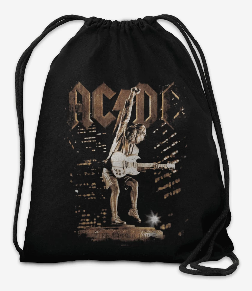 Mochila Negro de Stiff Upper Lip 