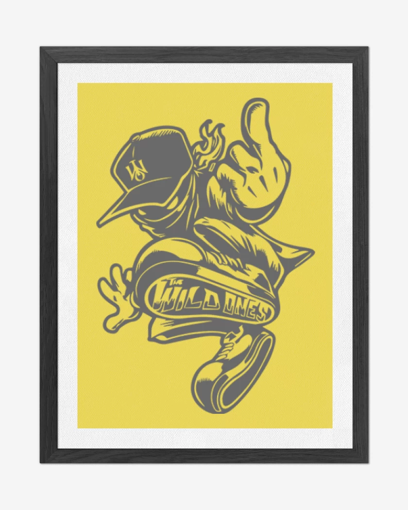 Cuadro decorativo Amarillo de The Wild